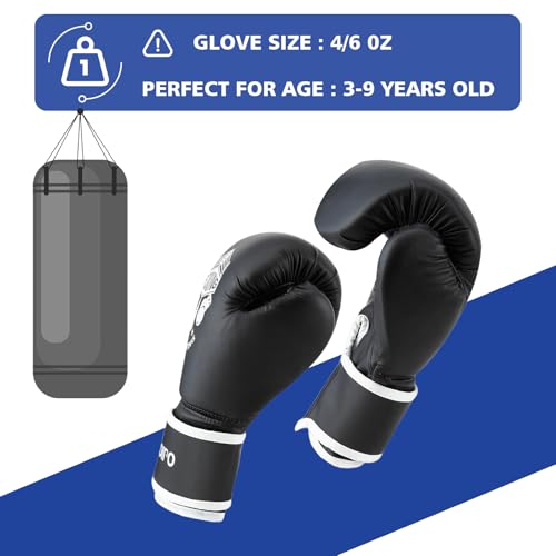 Redipo Kids Boxing Gloves, Sponge Foam Training Sparring Gloves Thai Kick Boxing for Kid and Youth, Suitable for Boys and Girls Age 3 to 9 Years - Image 5