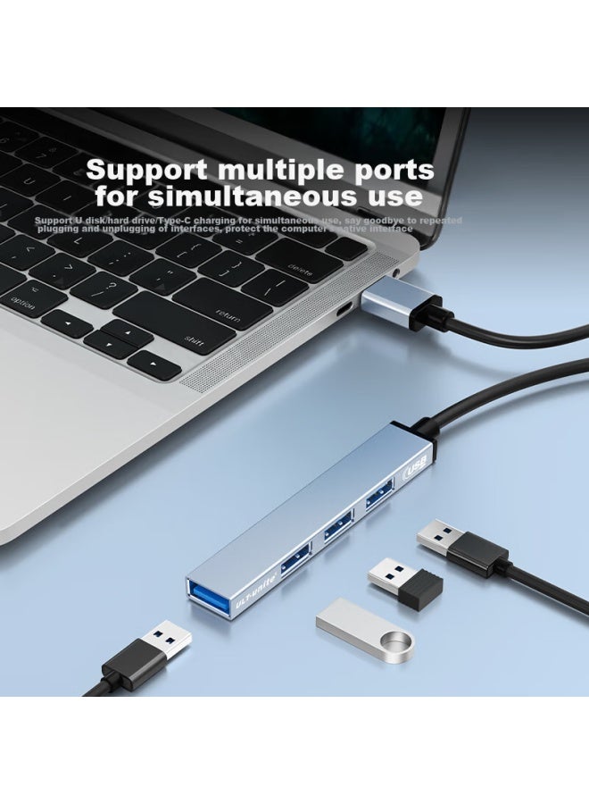 Ult-unite Usb 3.0 Splitter Hub High Speed 4-port Hub Hub For Laptop Usb Hard Drive Data Transfer Mouse Keyboard Adapter - Image 3
