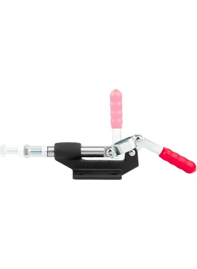 promass Push Pull Toggle Clamp Heavy Duty Holding Capacity, Plunger Stroke Clamp Flange Base Plate (Color : 1PCS) - Image 1