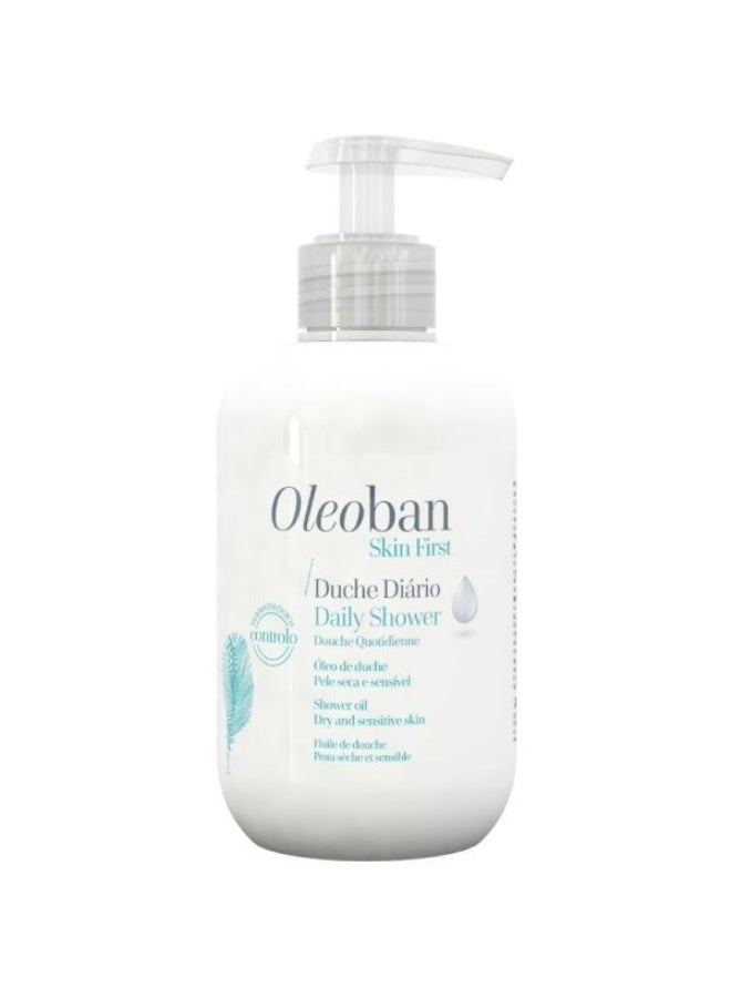 Oleoban Daily Shower for Dehydrated and Dry Skin 300ml - Image 1