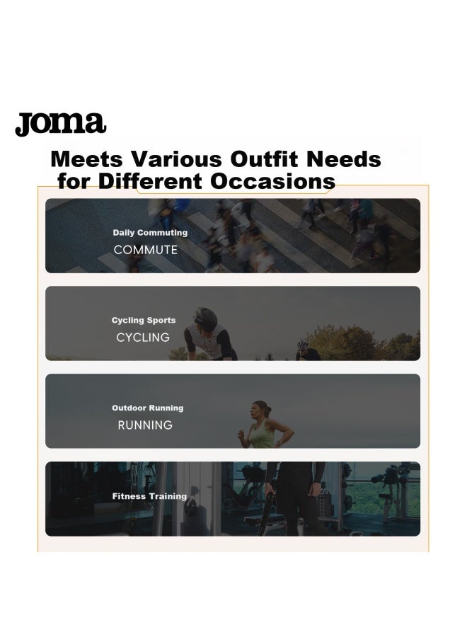 Joma New Sweat-absorbing Breathable Non-slip Children's Mid-calf Sports Socks Black Kids Size - Image 5