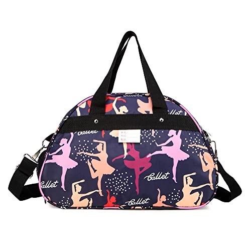 WVMKOR Dance Duffle Bag For Girls Ballet BagLight WeightGift Colorful - Image 1