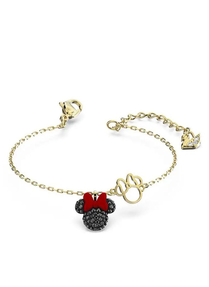 General - Mickey And Minnie Design Stone Studded Bracelet - Image 1