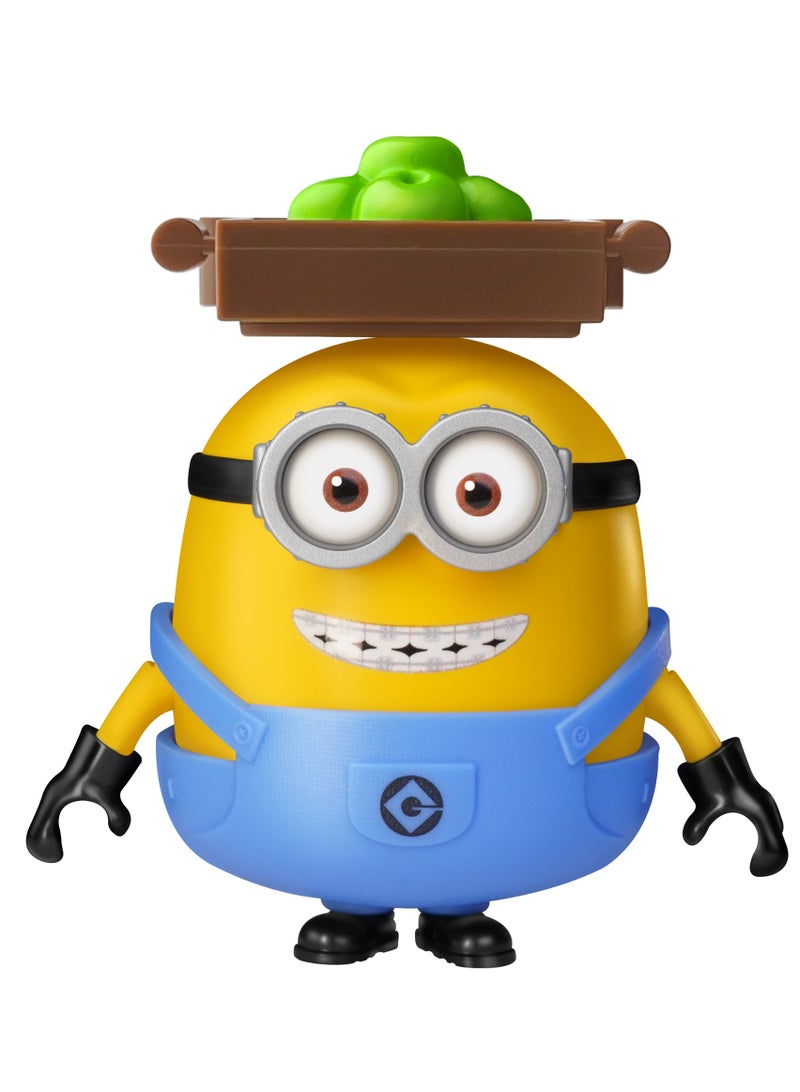 BLOKEES [TOP]Blokees Minions preCOOL Jelly Factory 02 Otto the Fruit Handler Model Kit | Buildable Minion Figure | Snap-Fit STEM Toy | Collectible Display | Gift for Kids - Image 2