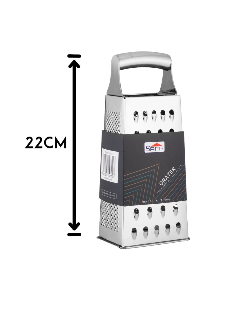 Safa Four-sided stainless steel grater, height 22 cm  - Image 4