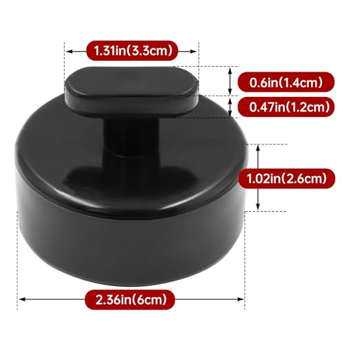 Mapleza 4 PCS Corvette Lift Pucks Jack Lifting Pad Compatible with Corvette 2011,2017,2018,2019 C5, C6, C7, C8 Boxster & Cayman (1997-2021) Lift Point Adapter Jacking Point Pad - Image 2