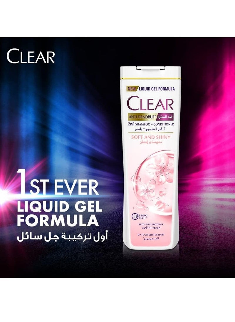 CLEAR 2 In 1 Anti-Dandruff Shampoo And Conditioner 200ml - Image 2