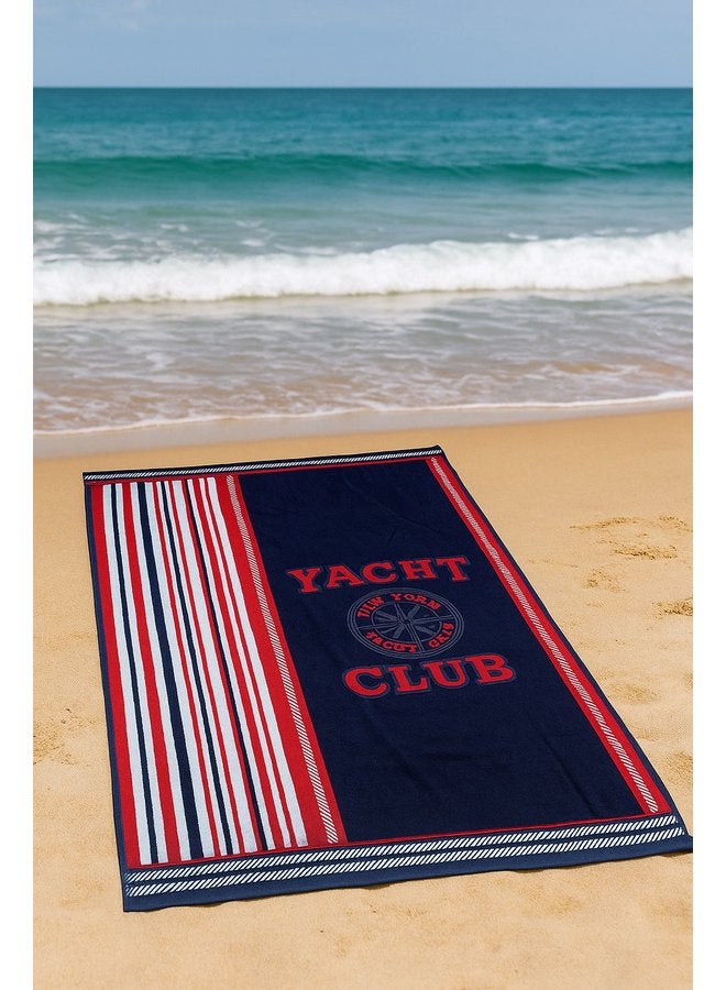 toãlla Toalla Beach Towel, 100% Cotton, Highly Absorbent, Size 86*160 - Image 1