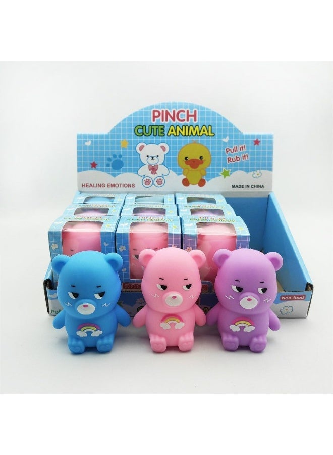 Cute Teddy Bear Squishy Toy - Slow Rising Stress Relief & Sensory Fidget Toy for Kids and Adults - Image 1