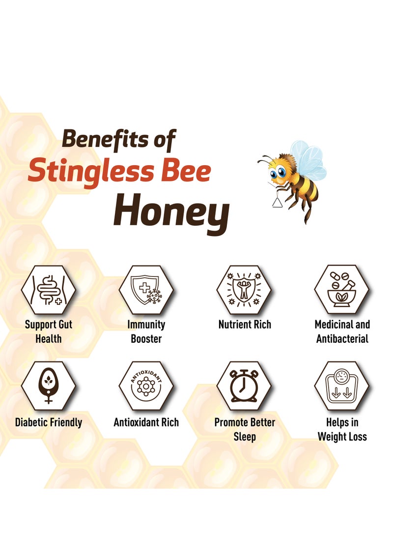 Bayu Kelulut Bayu Kelulut Stingless Bee Honey, 100 Gm, 100% Pure  - Image 2