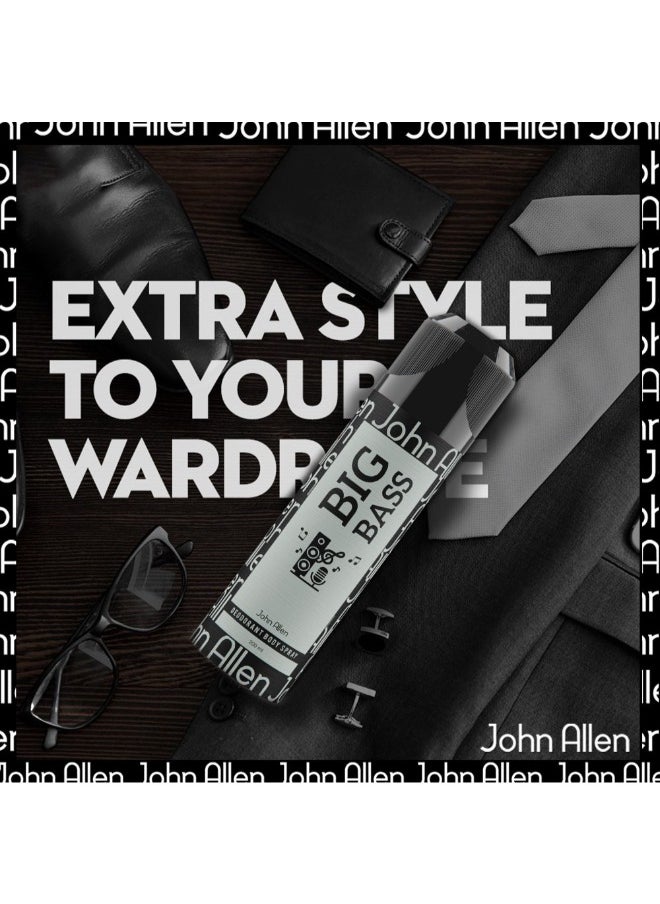 John Allen Big Bass Deodorant Body Spray - 200ml  - Image 4