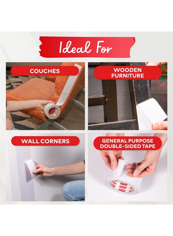 XFasten AntiScratch Cat Training Tape, 3Inches X 30Yards  Door, Couch, Furniture And Leather Scratch Guard Protector Tape For Cats And Pets - Image 4