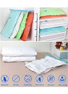 Vacuum Bags Without Hand Pump Premium Reusable Space Saver Storage Organizing Plastic Zipping Bags Travel Storage Bag For Clothes, Blankets,Home & Travel Vacuum Bag(60X80Cm)(4 Piece) - pzsku/Z69A95A390C3BCB0378DEZ/45/_/1735817564/81f3c333-b95c-4896-aa83-8aaac86d5550