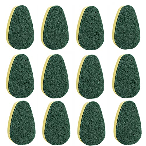 DYMOLL Dish Wand Refill 12Pack, Durable Dish Wand Sponges,Common Dish Wand Refill Heads Replacement for Kitchen Cleaning - Image 1