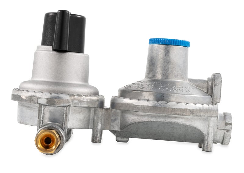 Camco Propane Double-Stage Auto-Changeover Regulator | Features Auto Switch Over from Empty to Full Propane Tank | Ideal for Refilling Propane Supplies for RVing, Camping, Grilling, and More (59005) - Image 3