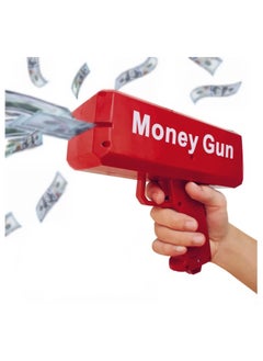 ELTRAZONE Super Money Guns Day Playing Spary Money Gun Make it Rain Toy Gun, Gun Fake Bill Dispenser Money Shooter Toy  - Image 1