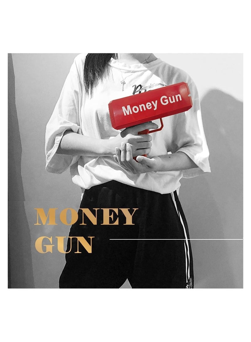 ELTRAZONE Super Money Guns Day Playing Spary Money Gun Make it Rain Toy Gun, Gun Fake Bill Dispenser Money Shooter Toy - Image 5