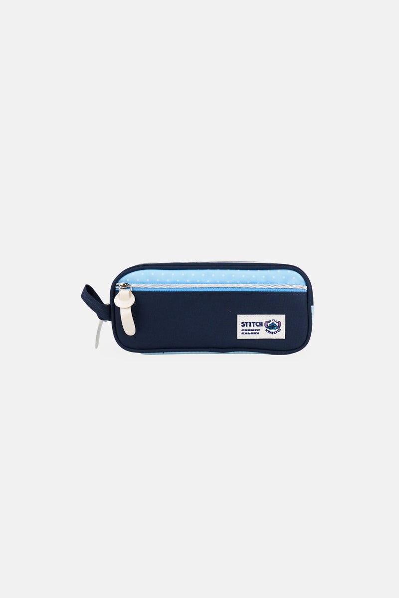 Disney Kids Boy Graphic Print Pencil Case, Navy Blue  - Image 1