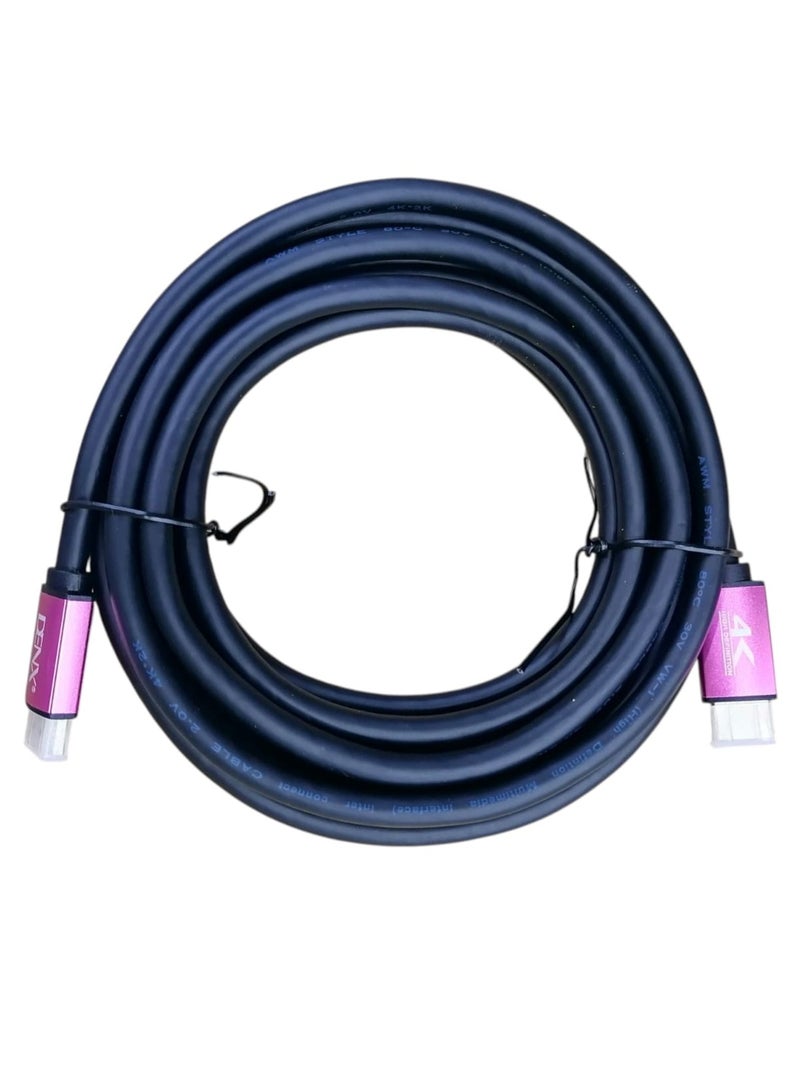 Denx 5m High Speed ​​2K/4K HDMI Line 2.0 Cable  - Image 2