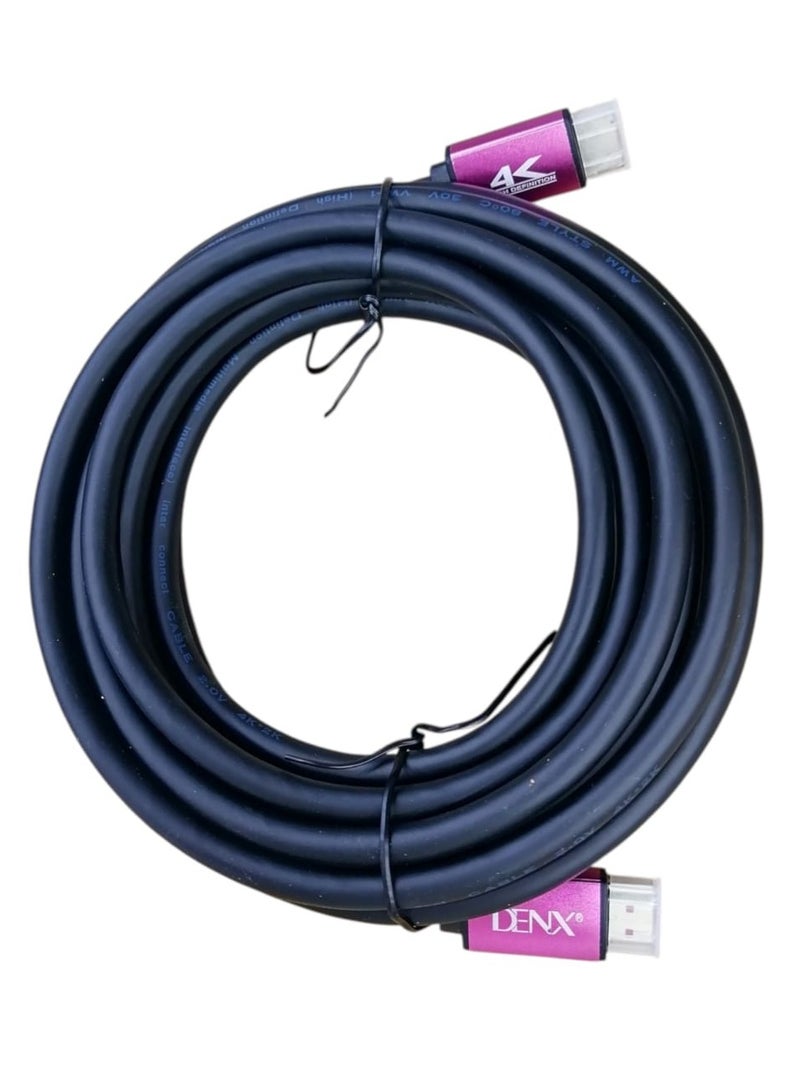 Denx 5m High Speed ​​2K/4K HDMI Line 2.0 Cable  - Image 3