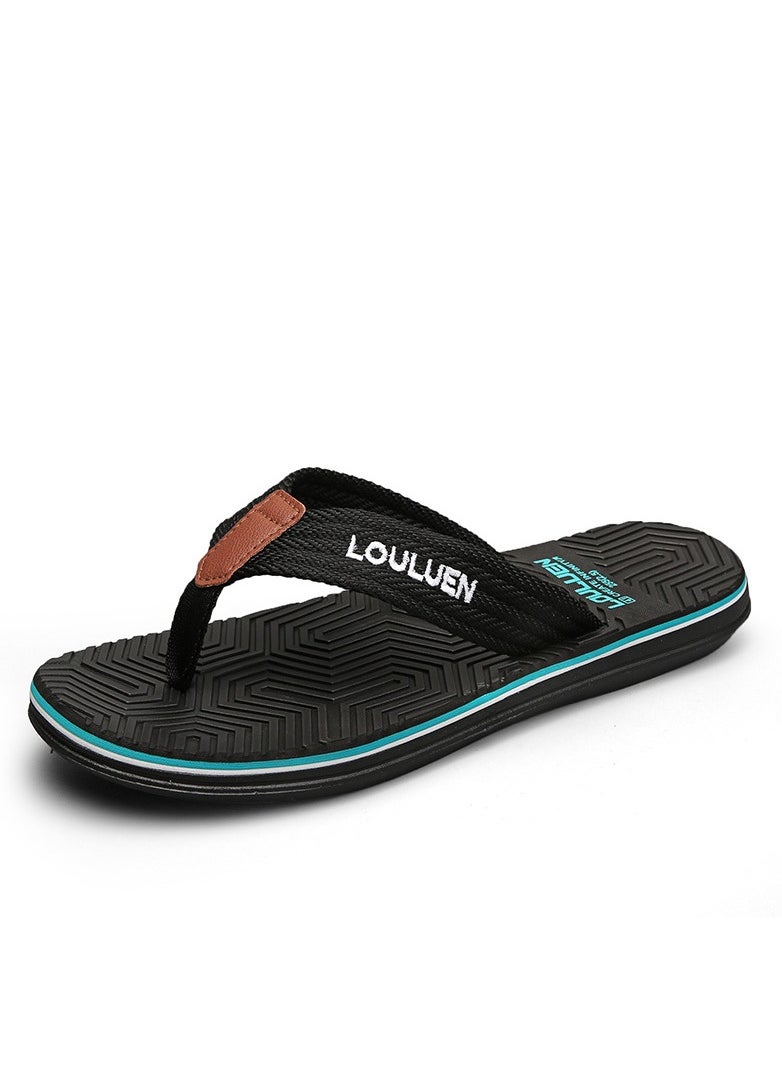 LOULUEN New Fashionable Herringbone Beach Slippers 