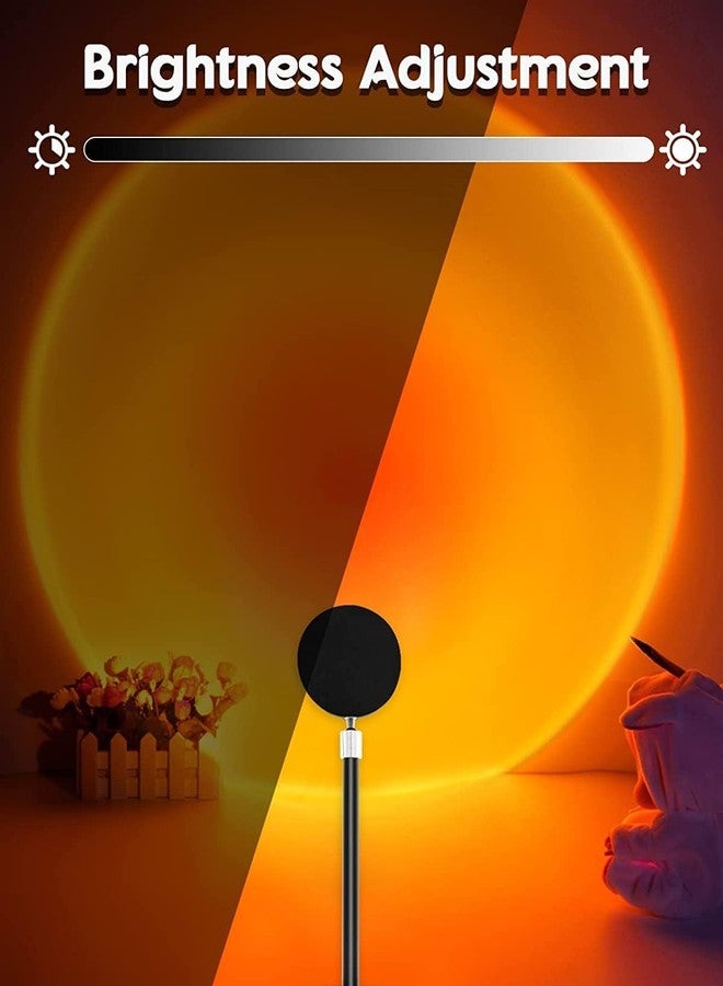 Desidiya® Sunset Lamp Projection: Romantic 16 Colors Changing Night Light with Remote for Family Atmosphere, Perfect for Adults, Children, Couples, Bedroom. - Image 3