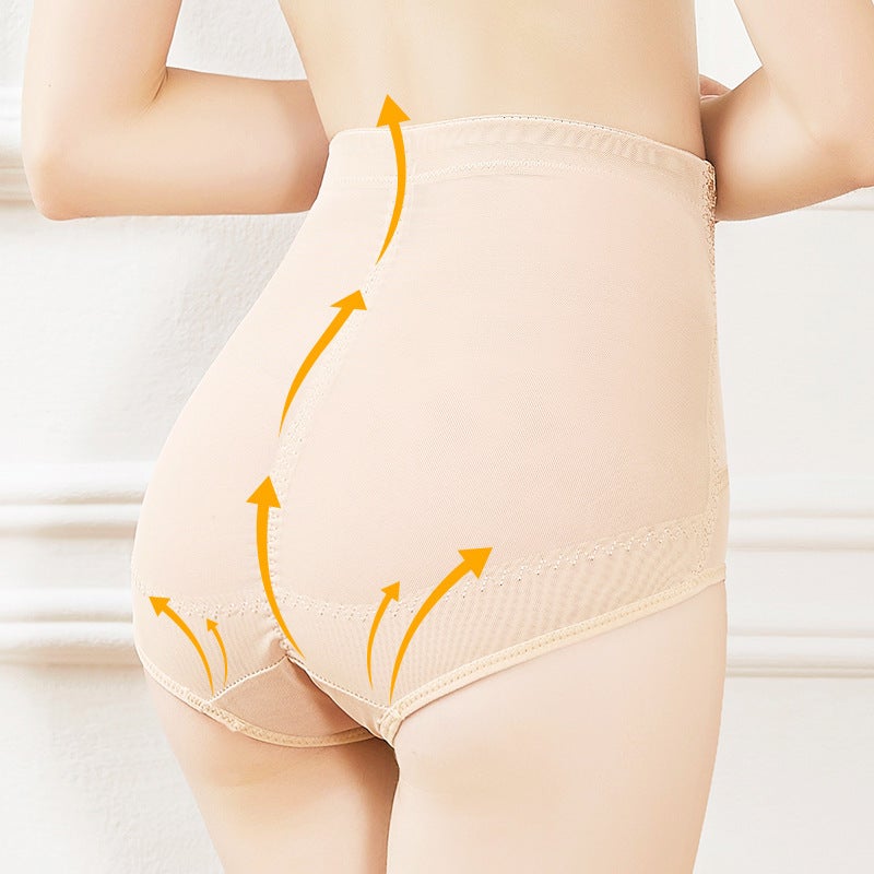 Postpartum Tummy Control Pants, Lace Breathable Buttoned Body Shaping Underwear, Corset Mesh Butt Tightening Butt Lifting Briefs - Image 4