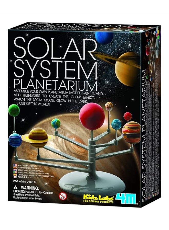 4M Solar System Planetarium - DIY Glow In The Dark Astronomy Planet Model Stem Toys Gift for Kids & Teens, Girls & Boys, Model:3427 - Image 2