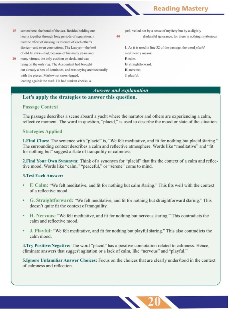 The complete guide to Reading strategies needed to tackle ACT and EST