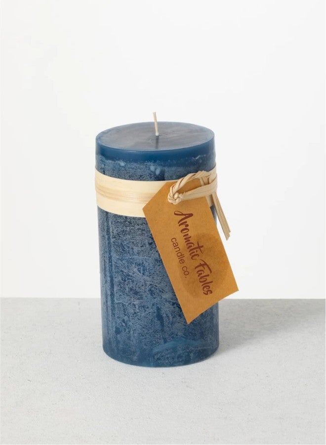 FIRSTROW First Row Aromatic Fables Scented Set of 2 Rustic Texture Pillar Candle 5 inch Set | Decorative Rustic Candles Natural Set Ideal for Wedding, Home Decor and Gifting (Cupcake) - Image 4