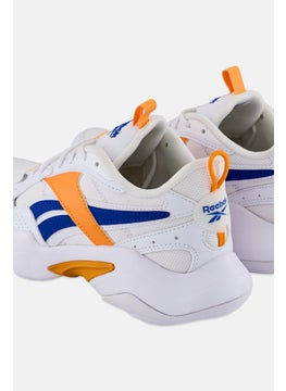 Reebok Kids Boy Turbo Restyle Lace Up Running  Shoes,  White  - Image 4
