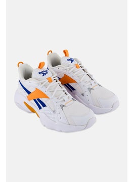 Reebok Kids Boy Turbo Restyle Lace Up Running  Shoes,  White  - Image 1