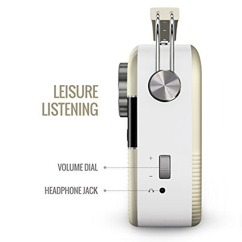 Carvaan Saregama Carvaan Hindi - Portable Music Player with 5000 Preloaded Songs, FM/BT/AUX (Porcelain White) - Image 5