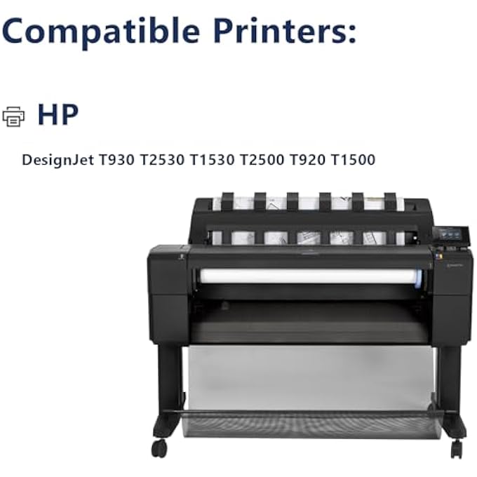 727 INK CARTRIDGE COMPATIBLE FOR HP 727 INK CARTRIDGE F9J79A C1Q12A F9J76A F9J77A F9J78A F9J80A FOR HP DESIGNJET T920 T930 T1500 T1530 T2500 T2530 6PACK*300ML(MATTE BLACK/PHOTO BLACK/GY/C/Y/M) - Image 2