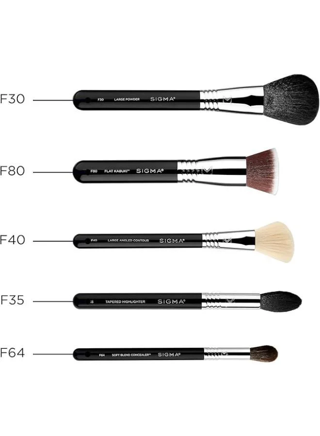 Sigma Beauty CLASSIC FACE BRUSH SET