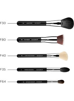 Sigma Beauty CLASSIC FACE BRUSH SET  - Image 4