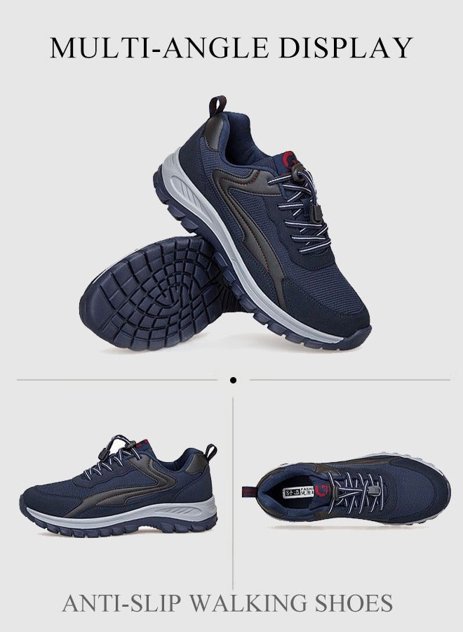 Non-slip, comfortable walking shoes | Breathable mesh men's sports shoes | Soft sole walking shoes  - Image 5