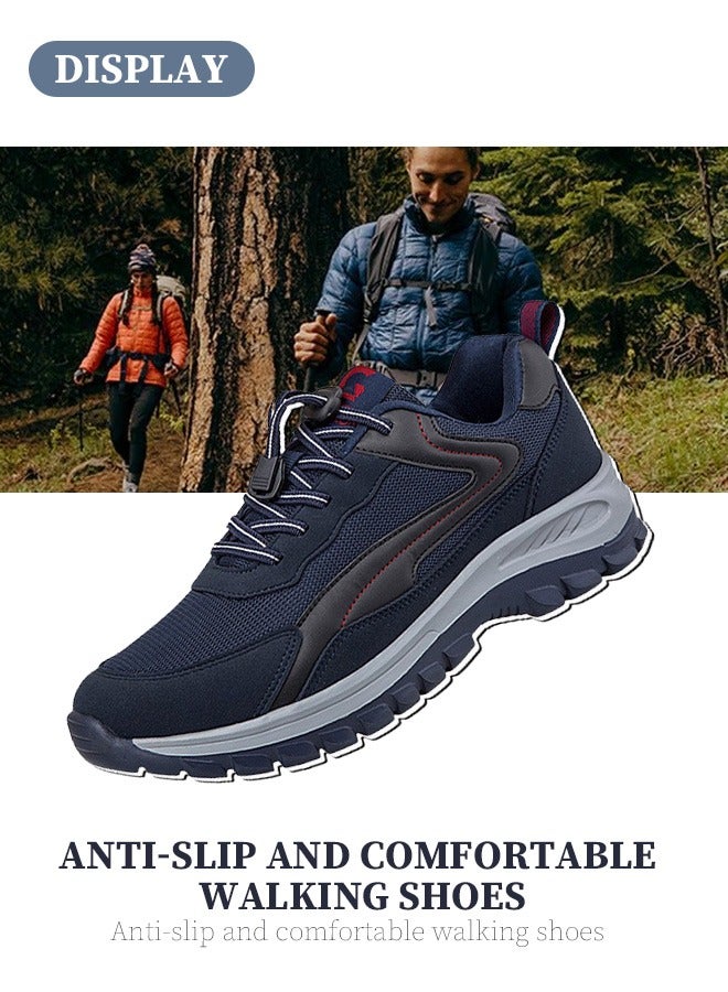 Non-slip, comfortable walking shoes | Breathable mesh men's sports shoes | Soft sole walking shoes  - Image 3