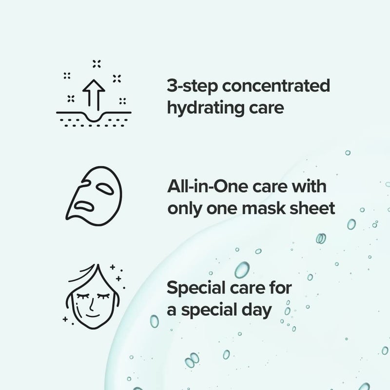 JMsolution Marine Luminous Pearl Deep Moisture 3 Step Skin Care Face Mask - Korean Skincare Facial Mask - boosting Brightening Moisturizing-10 Sheets for Dry Skin - Image 3