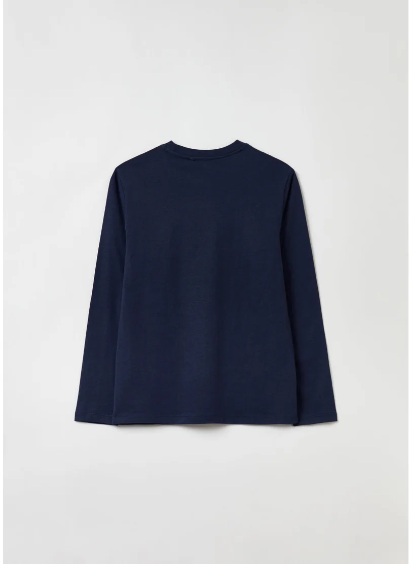Ovs Long-Sleeved T-Shirt With Print