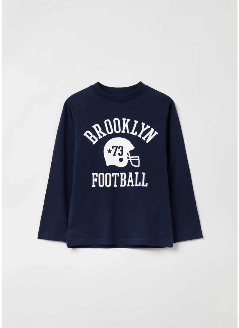 Ovs Long-Sleeved T-Shirt With Print
