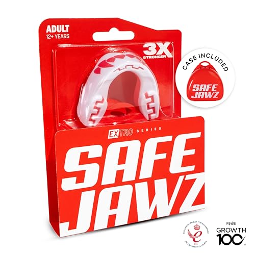 SafeJawz Sports Mouthguard, Dual Layer Premium Mouth Guard with Case for Basketball, Lacrosse, Football, Martial Arts, Hockey, Wrestling, Ice Hockey and All Contact Sports - Image 5