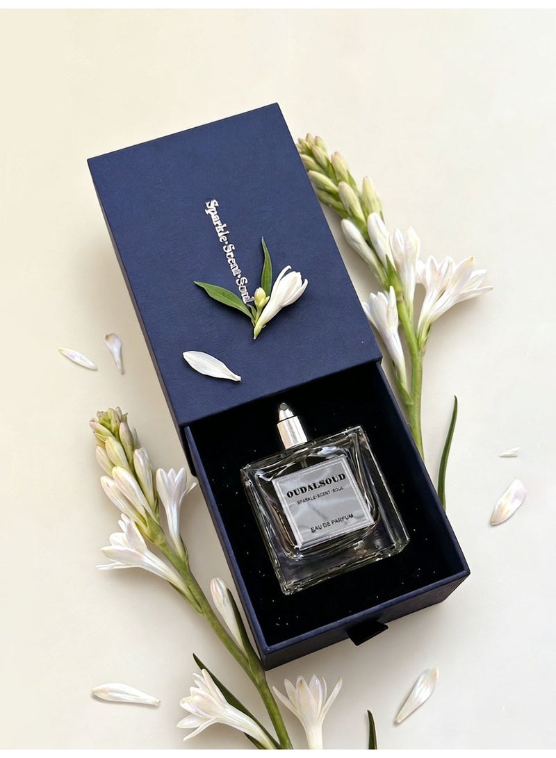 OUDALSOUD/Night Blooming Jasmine Eau De Parfum | 40% Concentrated | Long Lasting Over 8 Hours | Premium Arabian Gourmand Oriental Scent | Luxury Gift Box For Valentine & Ramadan - Image 5