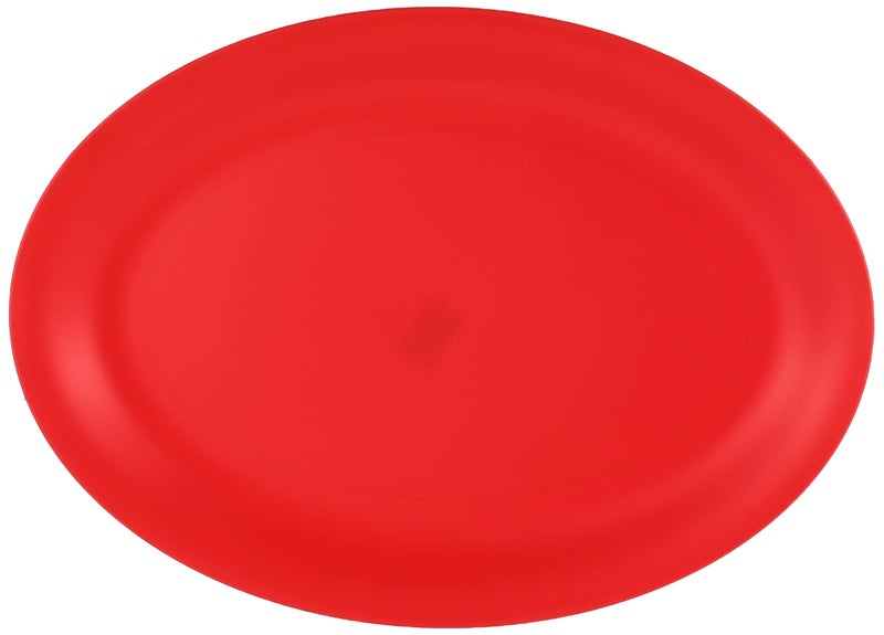M-Design Lifestyle™ Serving Platter 36 cm - BPA Free, Microwave Safe, Dishwasher Safe, Food Safe, Stackable - Red - Image 2