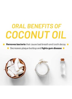 White Glo White Glo Coconut Oil Whitening Toothpaste, Refreshing Coconut & Mint Flavour, Fluoride-free Holistic Oral Care, Infused Luxurious Coconut Oil For Sparkling White Teeth and Ultimate Clean - 5.2 Ounces  - Image 4