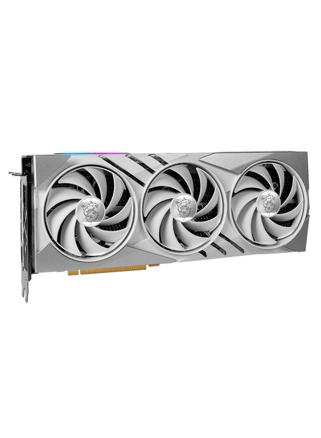 GeForce RTX 4070 Super Gaming X Slim, 12GB GDDR6X 192-Bit Memory, 2640 MHz Boost Clocks, 21Gbps Memory Speed, 7168 CUDA Cores, PCI Express Gen 4, 3x DP / HDMI | 912-V513-632 white