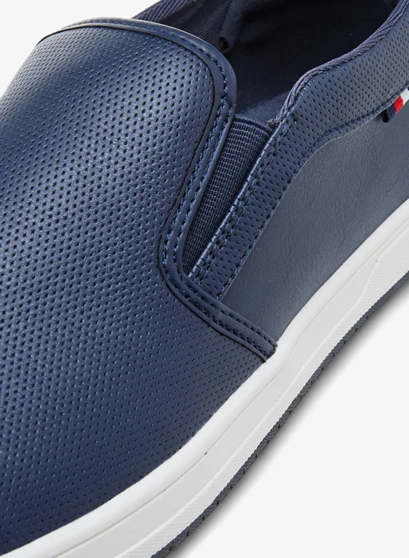 Lee Cooper NAVY Men's Textured Slip-On Loafers - CM-1024 for Men | Best Price UAE