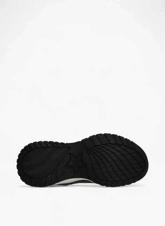 MEXX GOLD Panelled Lace-Up Sneakers for Women | Best Price UAE