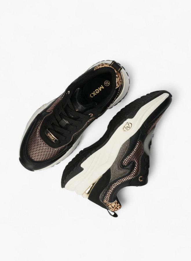 MEXX Panelled Lace-Up Sneakers - Image 5
