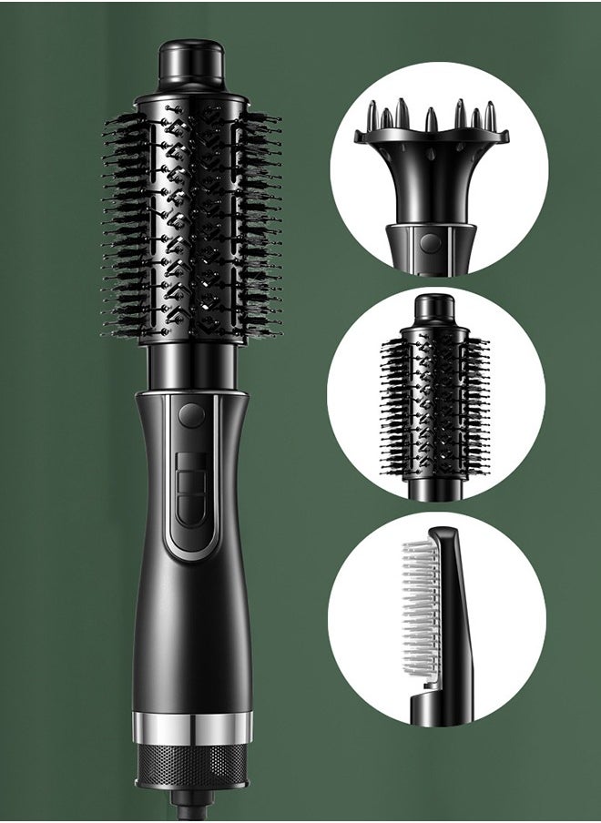 Arabest - 3 In 1 One Step Blow Dryer Brush Hot Air Hair Dryer Salon Hair Comb Black - Image 1